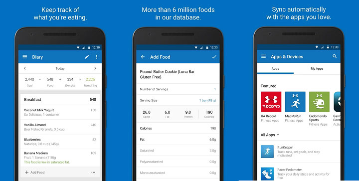 أفضل تطبيقات حساب السعرات الحرارية والتخسيس للموبايل في 2025 5 MyFitnessPal قياس السعرات الحرارية