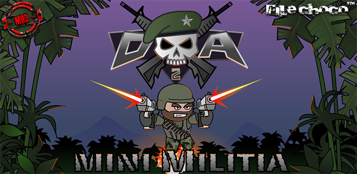 تحميل أفضل العاب شبكة جماعية للاندرويد متعددة اللاعبين، مالتي، اوف لاين 7 تحميل Doodle Army 2: Mini Militia شبكة