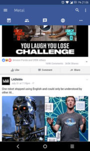هل تبحث عن بديل Facebook خفيف؟ إليك إذًا أفضل بدائل لايت للفيس بوك 2021! 7 metal for facebook Mohamedovic 1