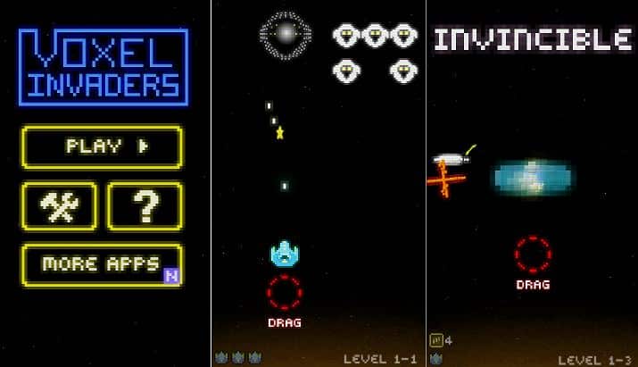 ما هي أفضل 10 ألعاب اندرويد أقل من 10 ميجابايت للاندرويد بعام 2023؟ 10 لعبة Voxel Invaders