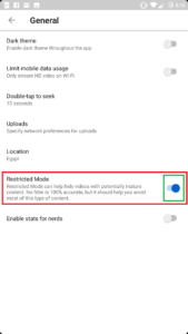 تحميل يوتيوب كيدز YouTube Kids apk نسخة مخصصة للأطفال 10 Enable YouTube Restricted Mode Mohamedovic 04