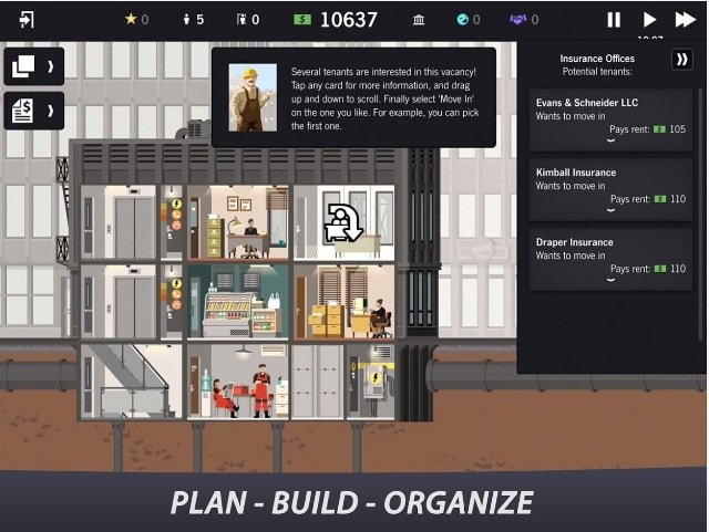 ما هي أفضل ألعاب الاندرويد في 2024؟ هناك 25 لعبة مميزة مرضية لجميع الأزواق! 20 لعبة Project Highrise apk للاندرويد