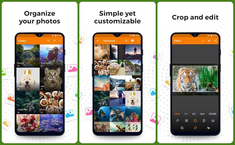 افضل 10 تطبيقات Gallery لعرض وترتيب الصور على الاندرويد (محدّثة لأحدث إصدار) 7 تطبيق Simple Gallery