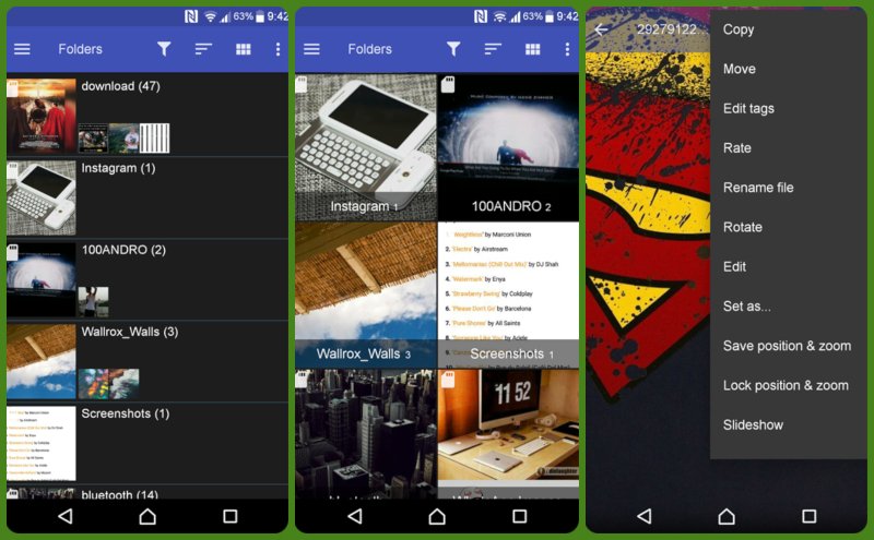 افضل 10 تطبيقات Gallery لعرض وترتيب الصور على الاندرويد (محدّثة لأحدث إصدار) 9 تطبيق F-Stop