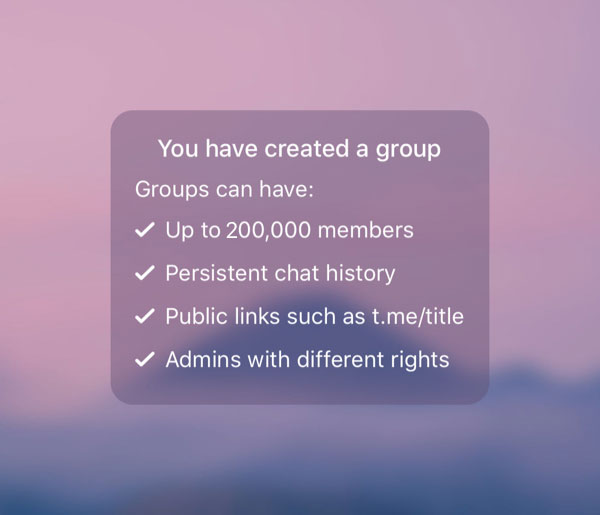 تحميل تليجرام Telegram APK" أفضل بديل للواتساب على الموبايل 7 Telegram Unified Group Settings