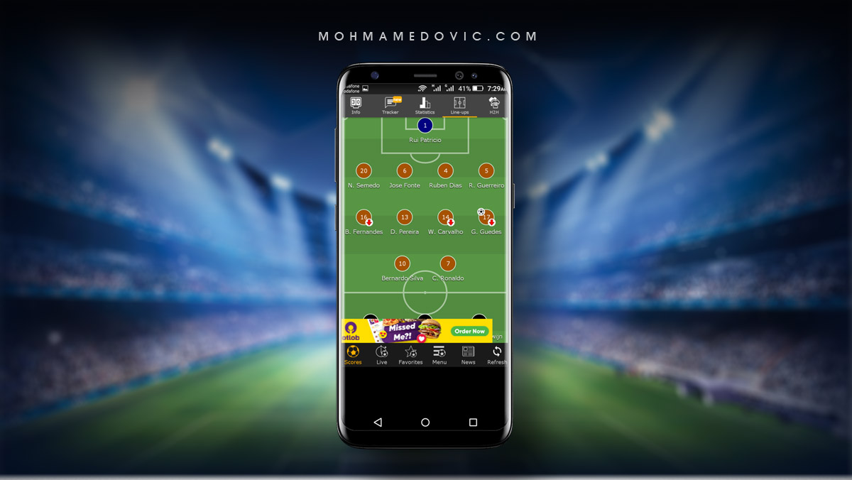 تحميل LiveScore APK لمتابعة مباريات اليوم لحظة بلحظة 1 تحميل تطبيق لايف سكور للاندرويد