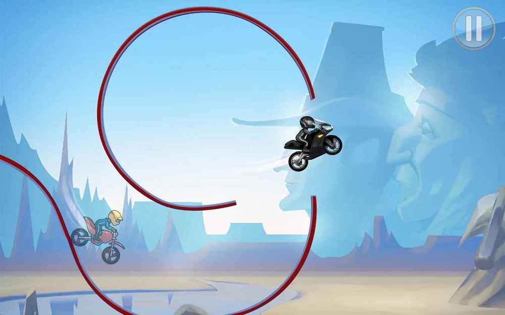 أفضل 5 ألعاب سباق صغيرة للاندرويد بحجم أقل من 50 ميجابايت 6 لعبة Bike Race Free للاندرويد