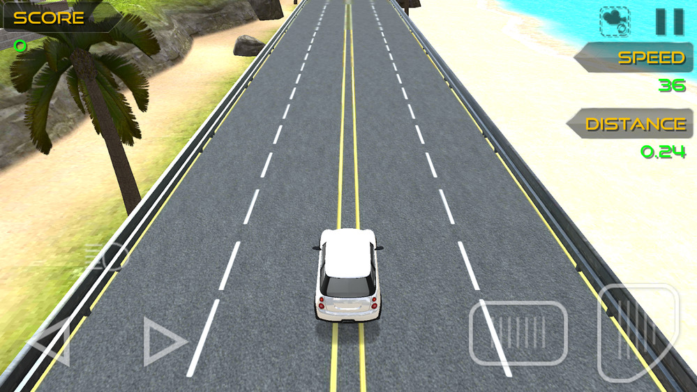 أفضل 5 ألعاب سباق صغيرة للاندرويد بحجم أقل من 50 ميجابايت 8 لعبة Traffic Racing Simulator 3D للاندرويد