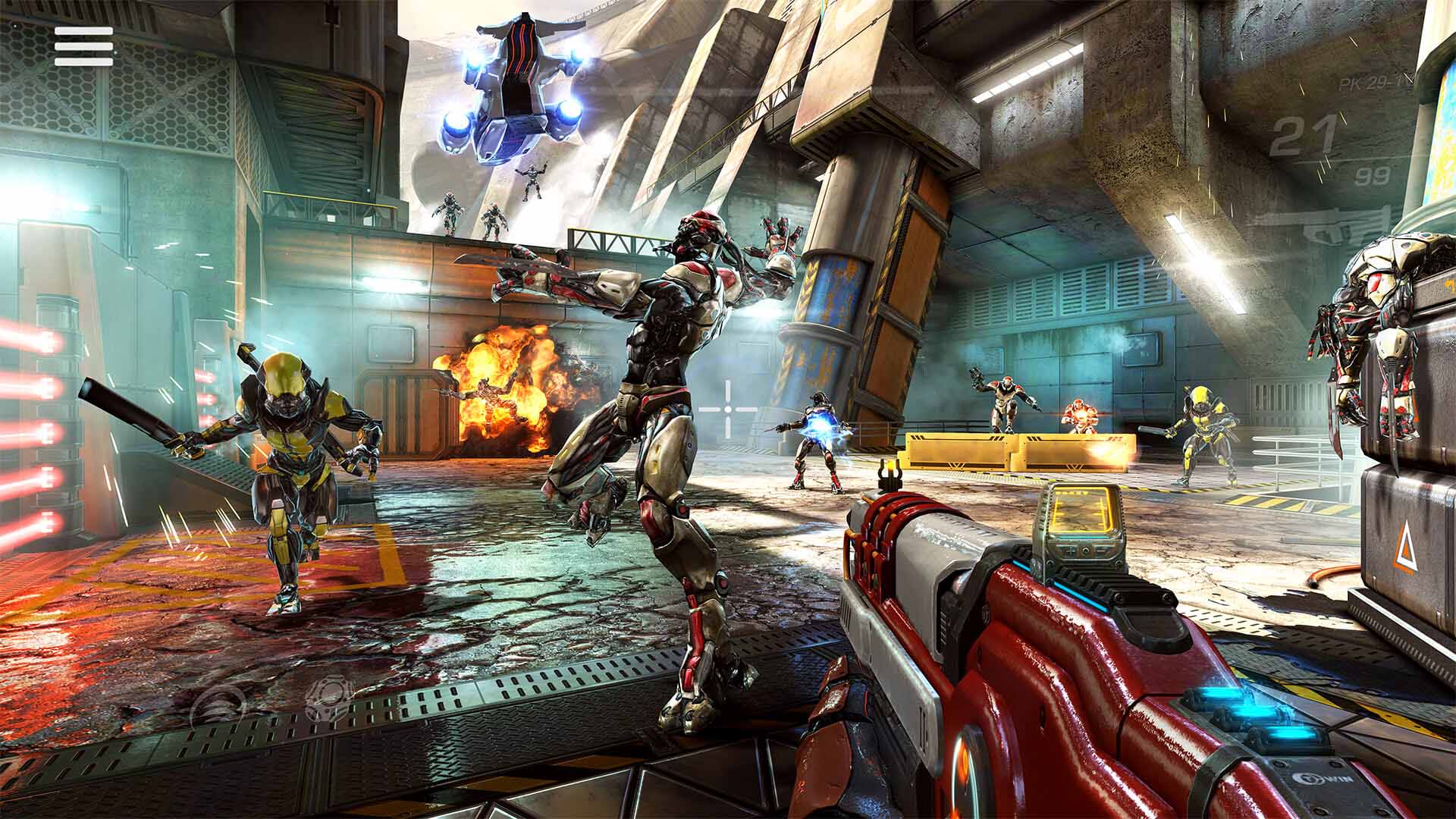 تحميل لعبة أساطير شادو غان Shadowgun Legends apk أفضل العاب FPS للاندرويد 7 أساطير شادو غان