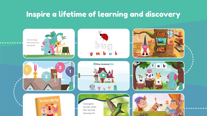 أفضل تطبيقات الهاتف لمساعدة الأمهات وتربية الأطفال على الاندرويد 9 تطبيق khanacademy