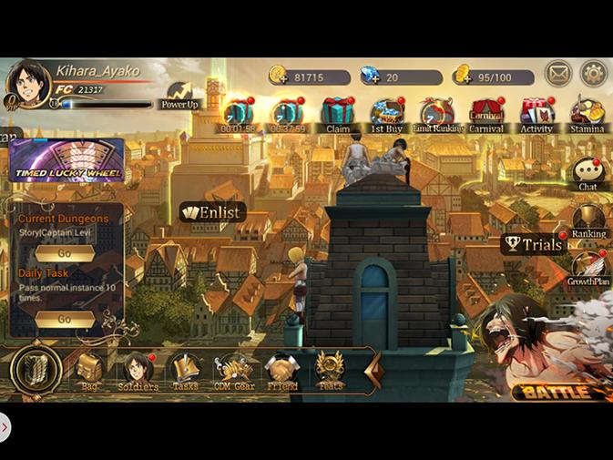 تحميل لعبة Attack on Titan: Assault APK أتاك أون تيتان الحرب الطاحنة 7 Attack on Titan