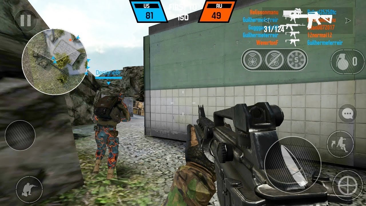تحميا بولت فورس Bullet Force لعبة قوة الرصاص APK, OBB للاندرويد 7 Bullet Force