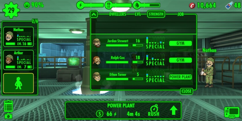 فول آوت شيلتر Fallout Shelter APK لعبة ملجأ الطوارئ للموبايل 10 fallout shelter