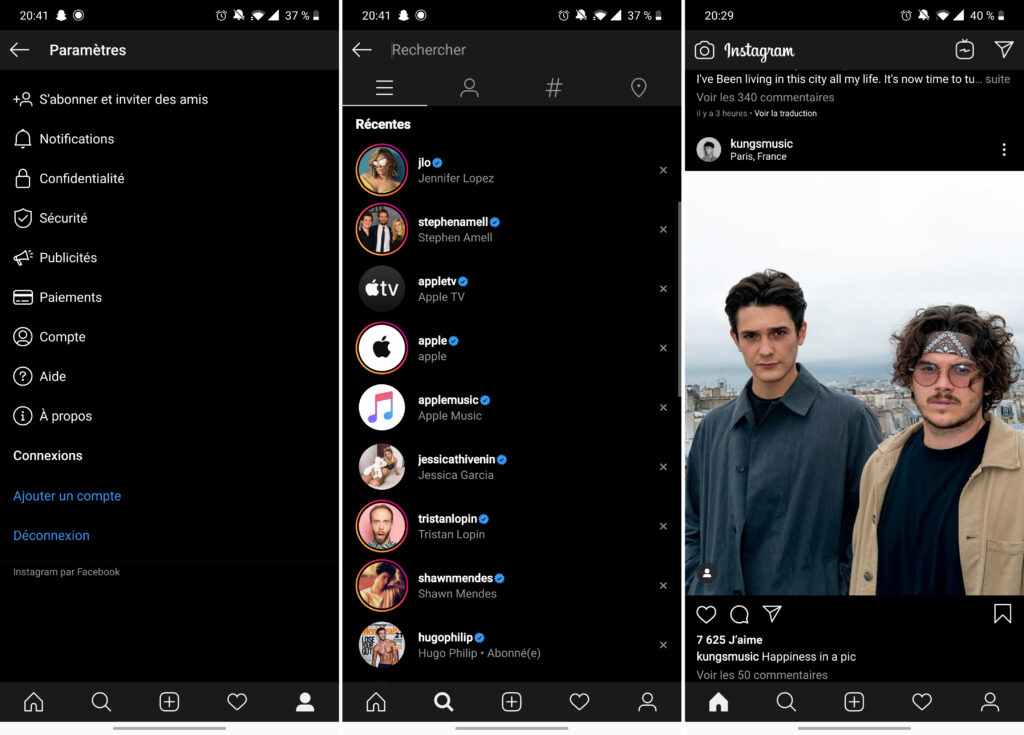تحميل انستقرام الاسود 2020: Dark Instagram v170.0.0 .APK نسخة رسمية للاندرويد 5 انستقرام الاسود