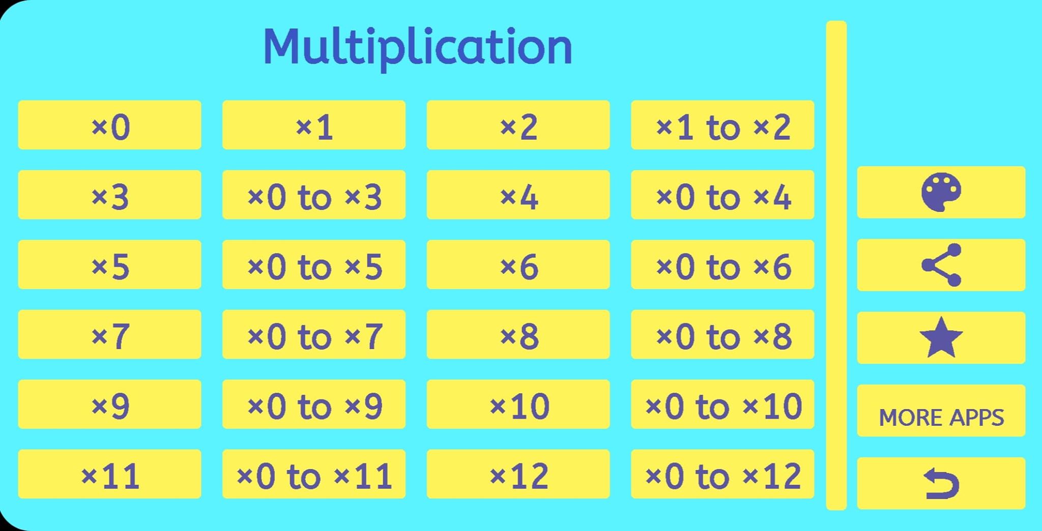 تطبيق Elementary Arithmetic | تعليم الأطفال (Math) ومهارات الحساب 12 مهارات الحساب للأطفال