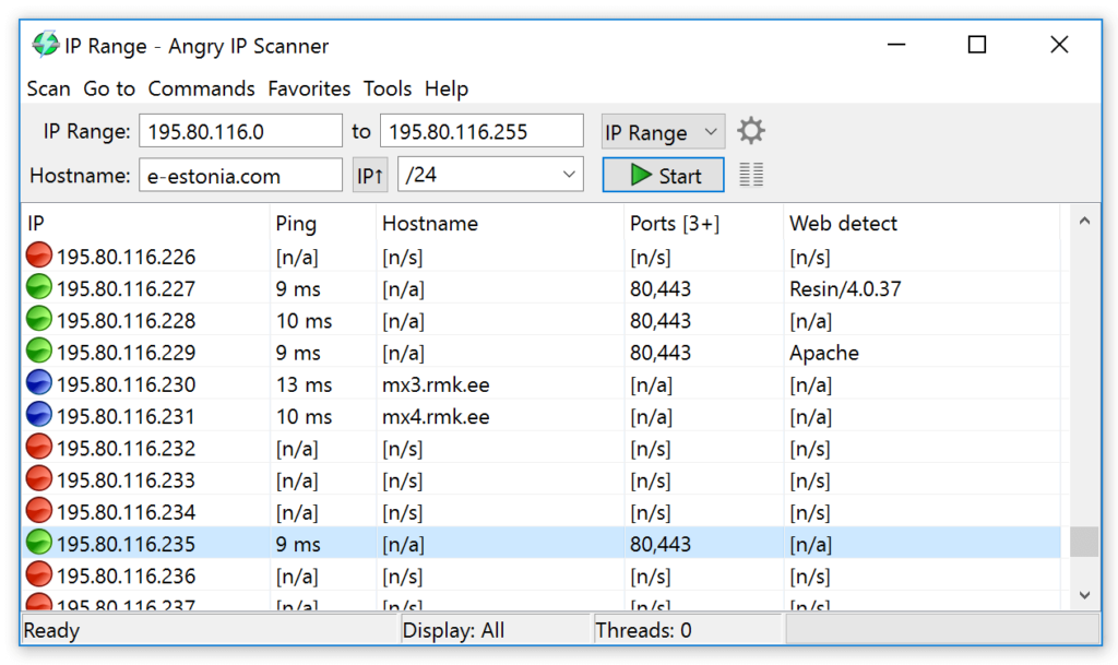 أفضل بدائل Selfishnet & NetCut: أقوى برامج قطع وتحديد سرعة الإنترنت للويندوز! 8 برنامج Angry IP Scanner