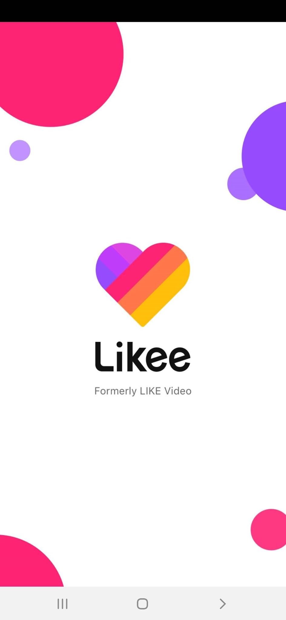 تحميل Likee APK لايكي تصوير ومشاركة الفيديو القصير للموبايل! 8 الصفحة التي قبل الرئيسية لتطبيق لايكي
