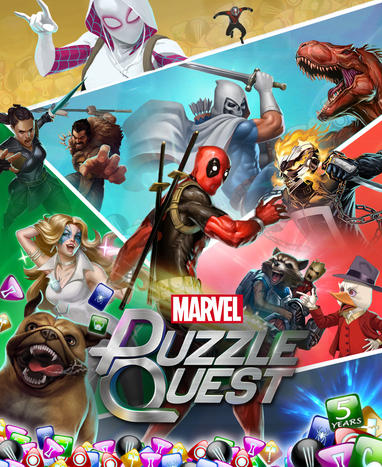 تحميل العاب سبايدر مان للاندرويد قائمة تضم أفضل العاب Spider Man بمتجر بلاي! 8 MARVEL Puzzle Quest