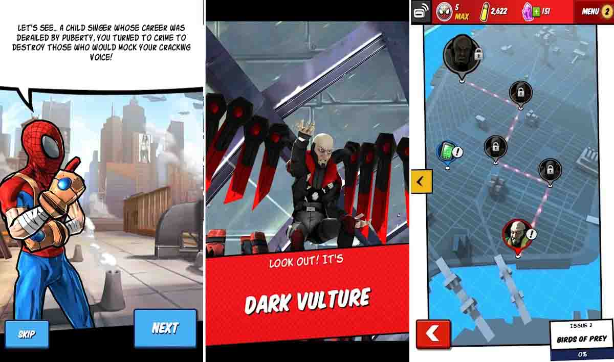 تحميل لعبة مارفل سبايدر-مان ان ليميتد MARVEL Spider-Man Unlimited APK كاملة رابط مباشر 15 العودة إلى سينستر 6
