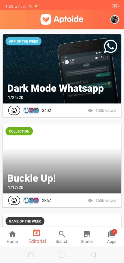 تحميل Aptoide 2025: أفضل متجر بديل لتنزيل التطبيقات والألعاب مجانًا للأندرويد 14 تحميل يوتيوب الاسود Dark Mode من ابتويد