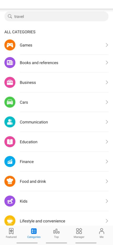 تحميل AppGallery APK متجر تطبيقات هواوي رابط مباشر للاندرويد 8 اقسام هواوي اب جاليري