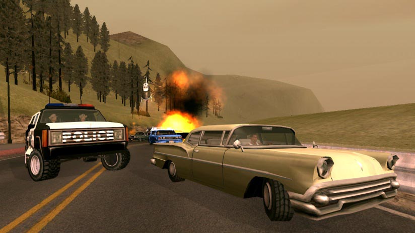 تحميل لعبة GTA San Andreas Mobile v2.11 للاندرويد رابط مباشر ميديا فاير 6 جراند ثفت أوتو: سان أندرياس