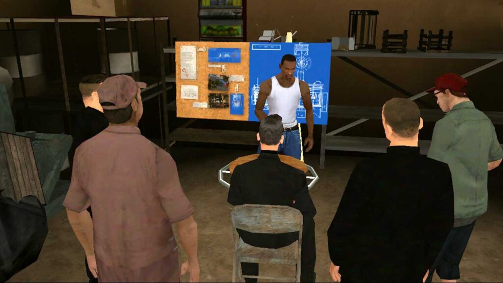 تحميل لعبة GTA San Andreas Mobile v2.11 للاندرويد رابط مباشر ميديا فاير 7 تحميل لعبة جاتا سان اندرس