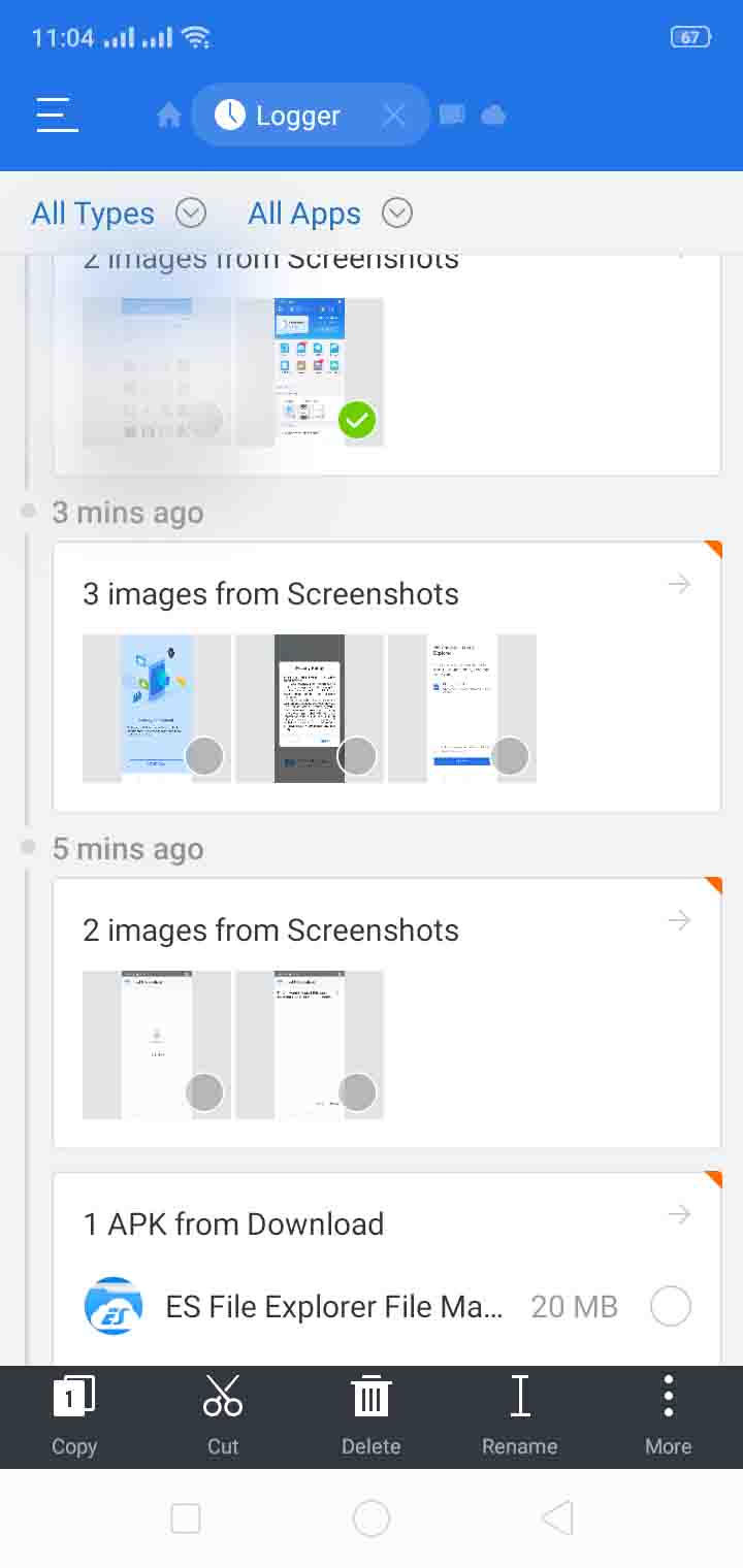 تحميل ES File ExplorerAPK 4.4.3.5 مدير ملفات للاندرويد وتنظيم ذاكرة الهاتف 17 تنظيم وتعديل الملفات من خلال تطبيق es file explorer 2020