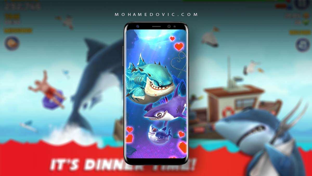 تحميل لعبة القرش الجائع Hungry Shark Evolution APK رابط مباشر 1 لعبة القرش الجائع افضل العاب سمكة القرش