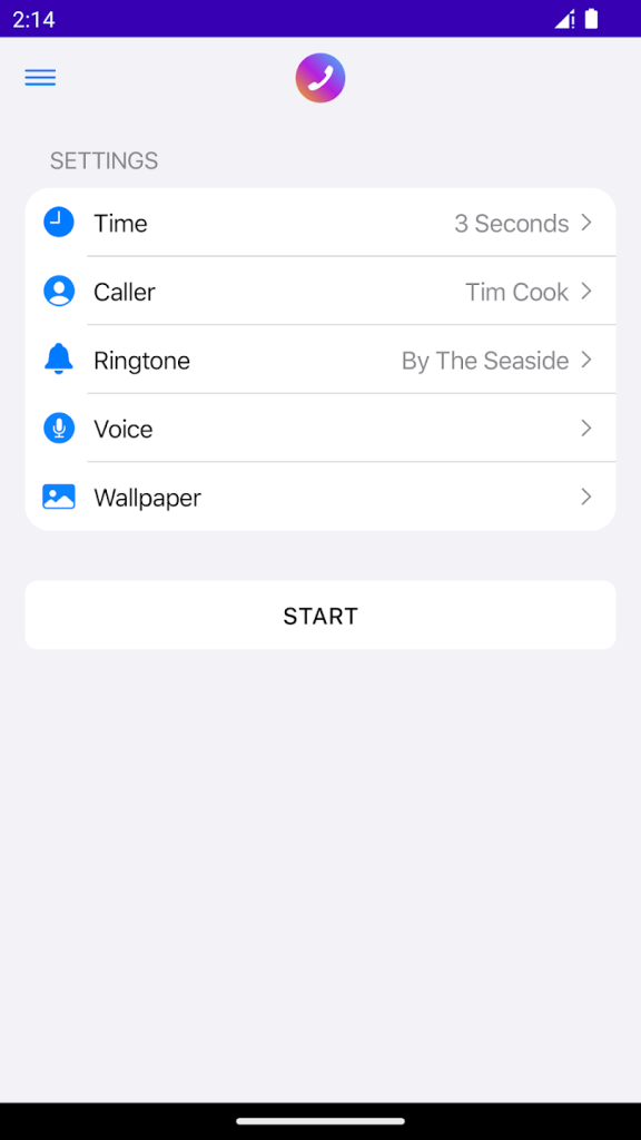 Fake Call App 02