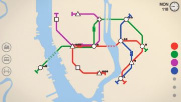 أفضل 7 ألعاب البازل والألغاز للاندرويد في متجر جوجل بلاي 11 لعبة Mini Metro للأندرويد