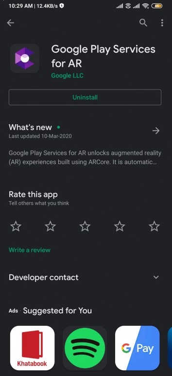 تحميل Google ARCore لهواتف Xiaomi/Redmi | رسومات الواقع الإفتراضي 7 Redmi Note 8 Pro ARCore compatible