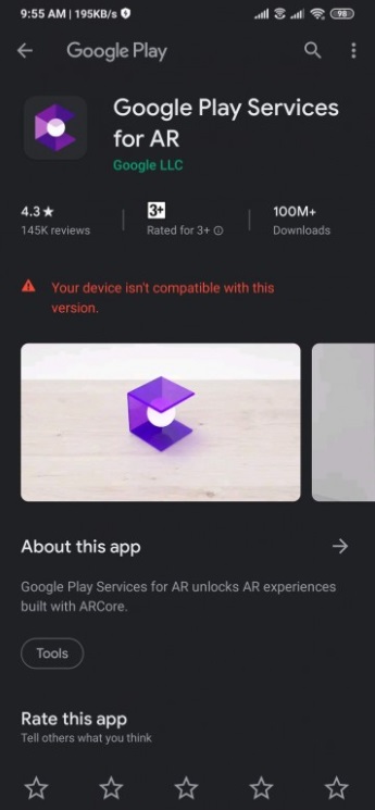 تحميل Google ARCore لهواتف Xiaomi/Redmi | رسومات الواقع الإفتراضي 6 Redmi Note 8 Pro ARCore not compatible