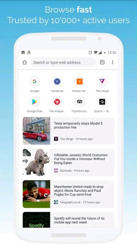 ما هي أفضل متصفحات اندرويد لتشغيل العاب الفلاش في 2024؟ هناك 6 خيارات! 6 Kiwi Browser
