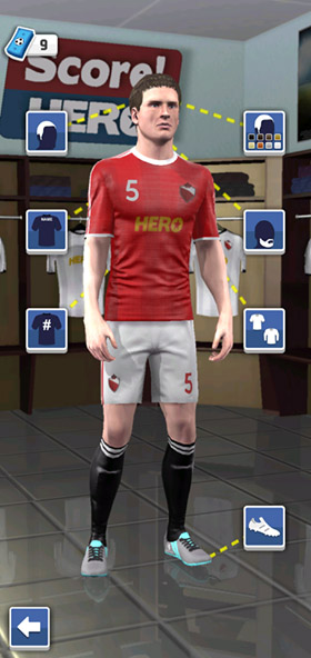 تحميل لعبة سكور هيرو Score! Hero 2 APK أفضل العاب كرة القدم للاندرويد 11 غرقة ضبط لاعب سكور هيرو