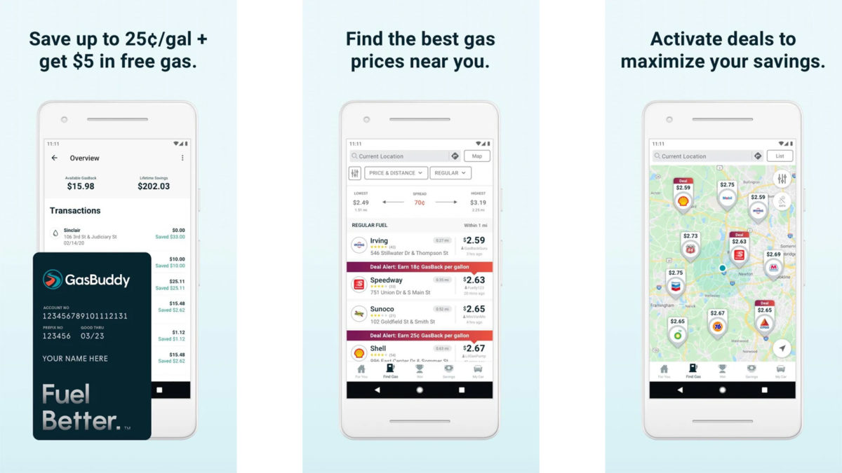 افضل برامج اندرويد لعام 2020 (تطبيقات، وأدوات خفيفة سوف تساعدك كثيرًا) 8 تطبيق GasBuddy