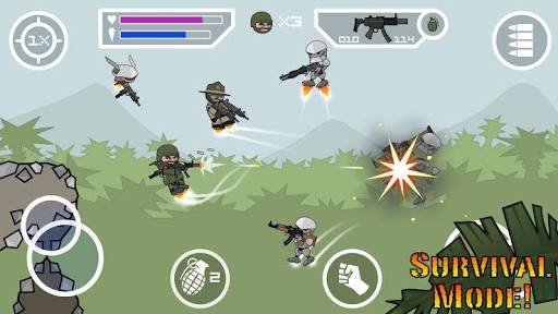 تحميل Mini Militia APK v5.6.0 ميني ميليشيا 2025 تحديث جيش الكرتون 6 التعريف بلعبة mini militia doodle army 2