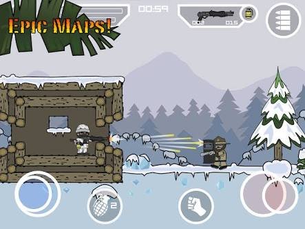 تحميل Mini Militia APK v5.6.0 ميني ميليشيا 2025 تحديث جيش الكرتون 8 الجرافيك في لعبة mini militia doodle army 2