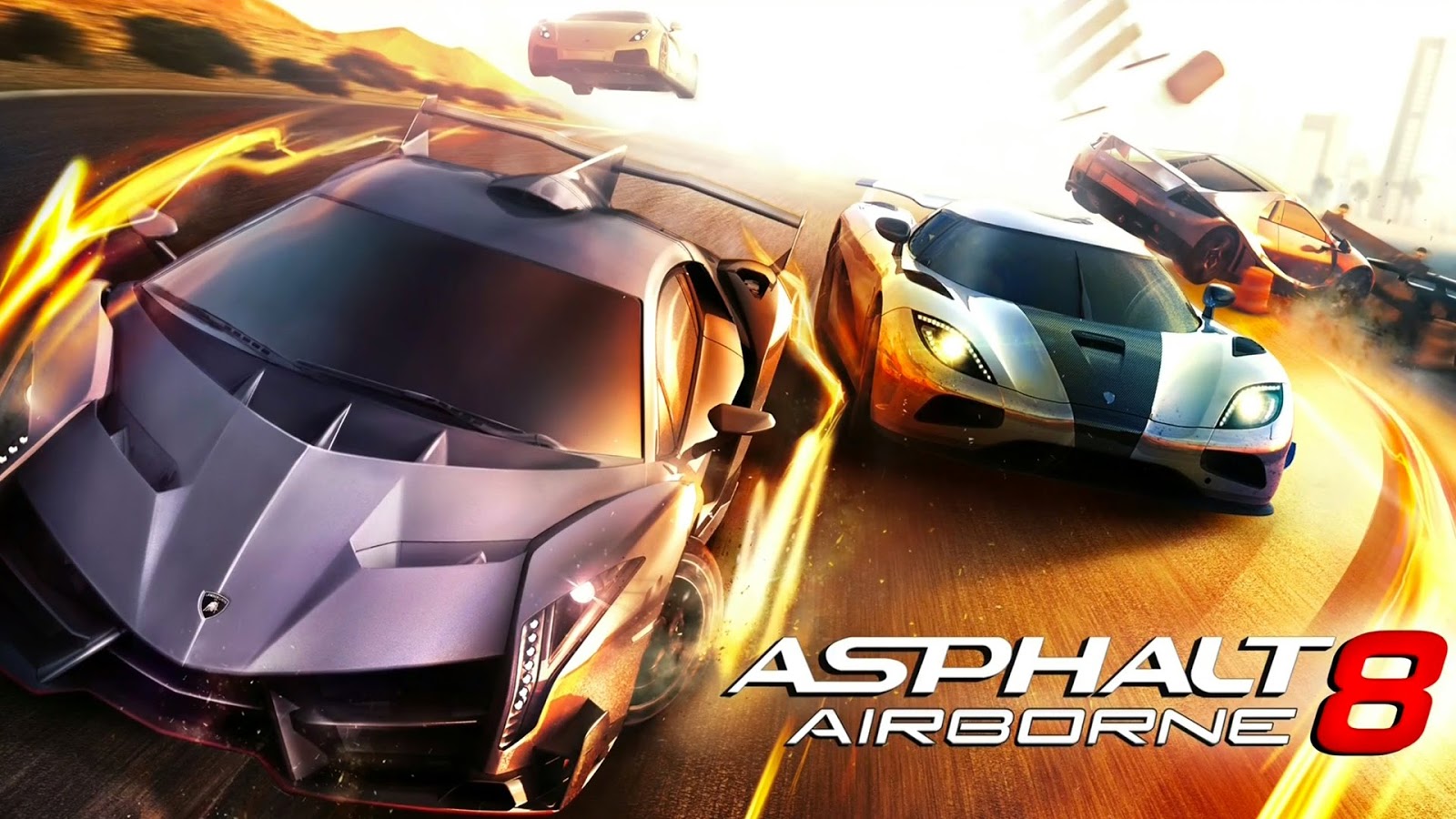 ما هي أفضل 5 ألعاب مجانية للاندرويد تدعم وحدة التحكم ذراع تحكم PS 5 لعبة Asphalt 8