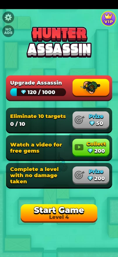 تحميل لعبة قاتل الصياد Hunter Assassin apk للاندرويد والايفون 10 الأهداف التي عليك تحقيقها في لعبة لعبة Hunter Assassin