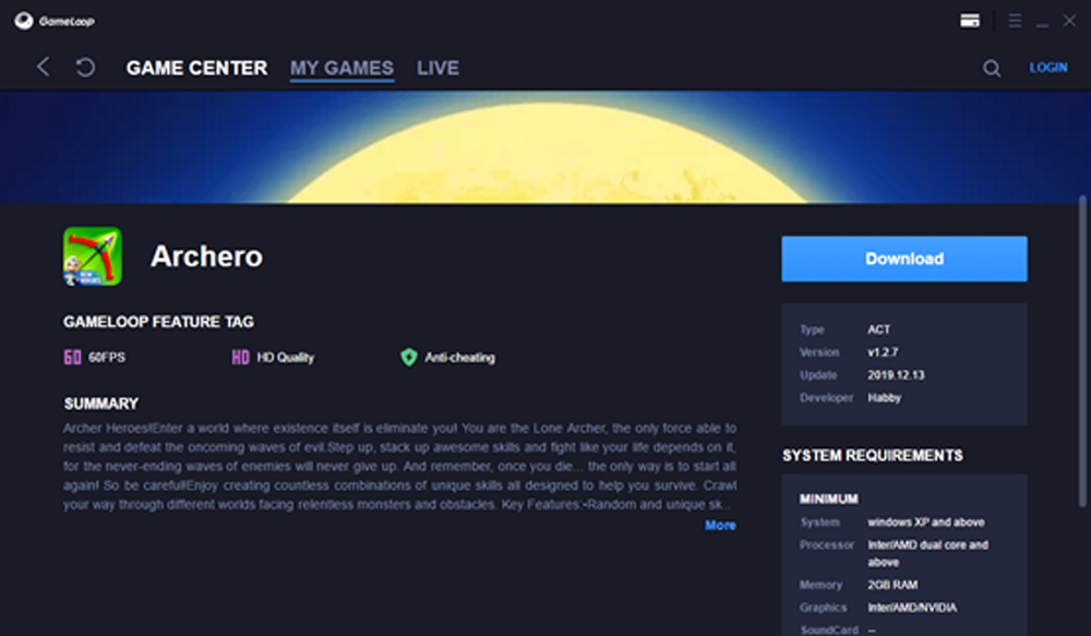 تحميل لعبة ارشيرو للكمبيوتر 2020: Archero PC v1.4.9 EXE (شرح بالصور) 9 حمل وثبت لعبة Archero