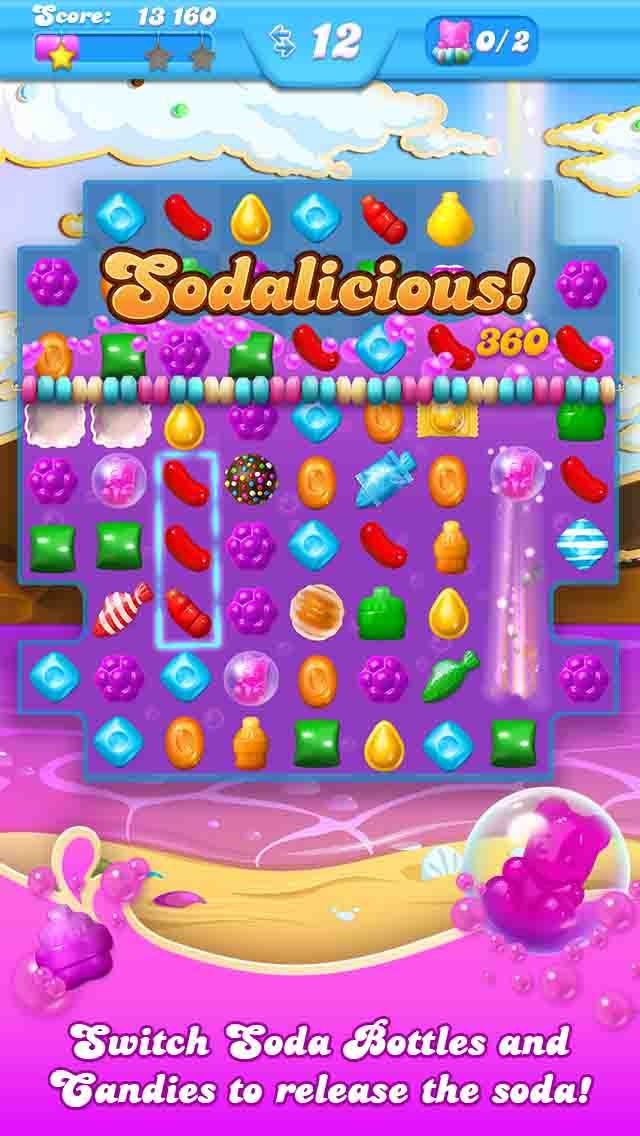 تحميل كاندي كراش صودا ساجا Candy Crush Soda Saga APK تجميع الحلوى 7 احتفظ بالقطع المميزة المجانية في لعبة