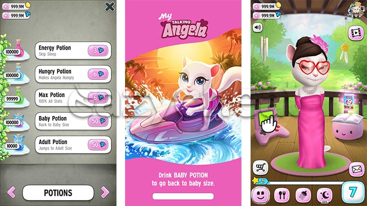 تحميل صديقتي انجيلا المتكلمة "2022" My Talking Angela .APK 5.9.1 القطة المتحدثة 6 كيف تلعب لعبة توكينج أنجيلا