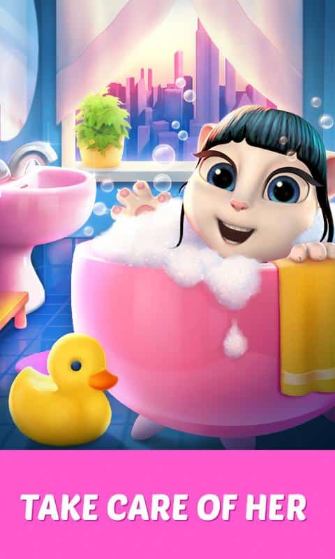 تحميل صديقتي انجيلا المتكلمة "2022" My Talking Angela .APK 5.9.1 القطة المتحدثة 7 اعتن بالقطة انجيلا