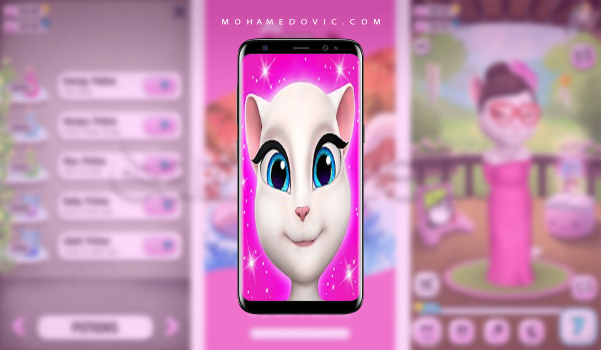 تحميل صديقتي انجيلا المتكلمة "2022" My Talking Angela .APK 5.9.1 القطة المتحدثة 1 My Talking Angela game