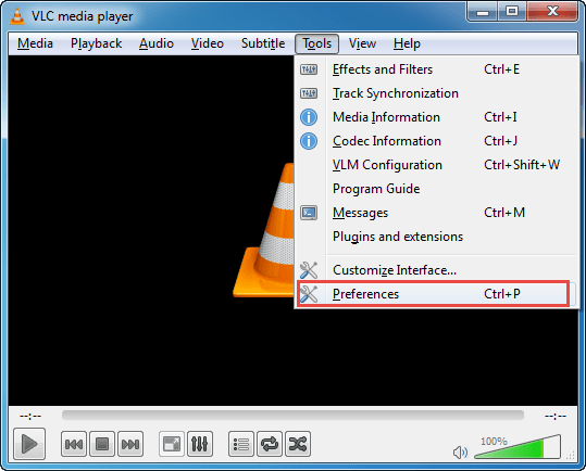 تحميل في ال سي 2021: VLC v3.3.4 APK, EXE أفضل مشغل للصوت والفيديو 5 الضغط على Tools واختيار Preferences لفتح ملف H.264 في برنامج في ال سي بلاير