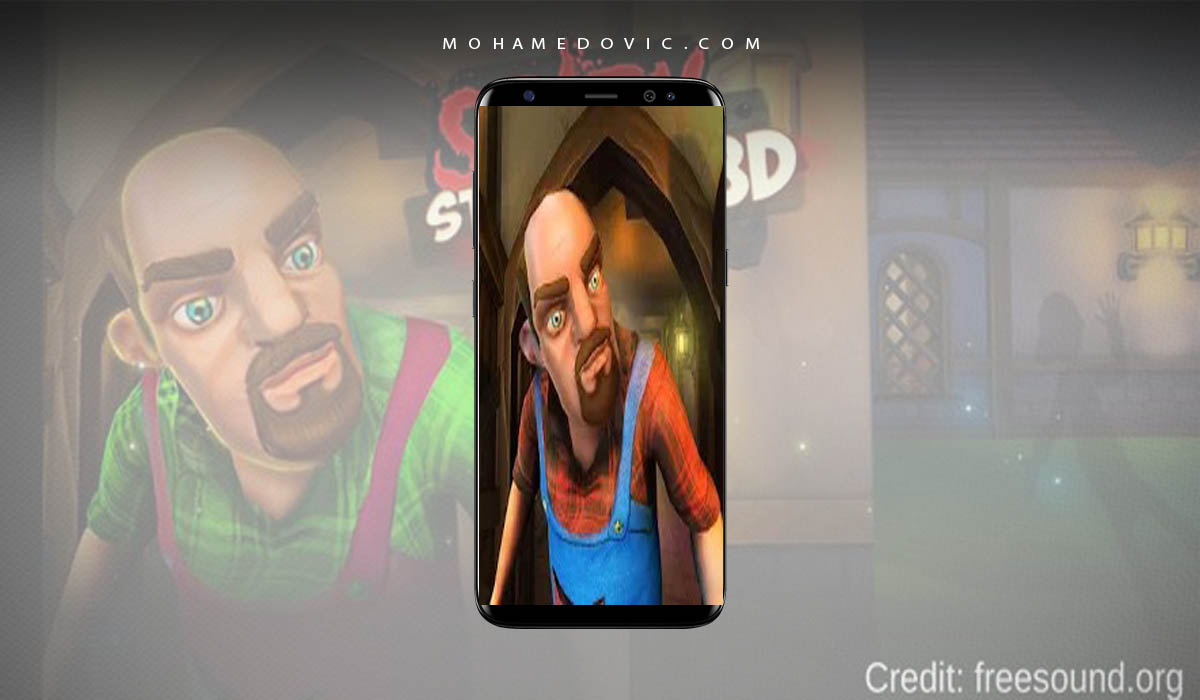 تحميل لعبة Scary Stranger 3D v4.5 للاندرويد والايفون (مقالب مضحكة ومرعبة ومخيفة) 1 لعبة مقالب خرافية في الجار المرعب
