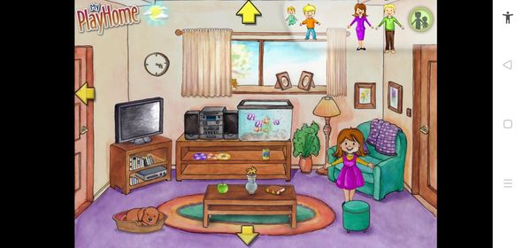 تحميل ماي بلاي هوم بيت الدمية My Play Home: Doll House APK رابط مباشر 7 بداية اللعب بعد تحميل لعبة ماي بلاي هوم