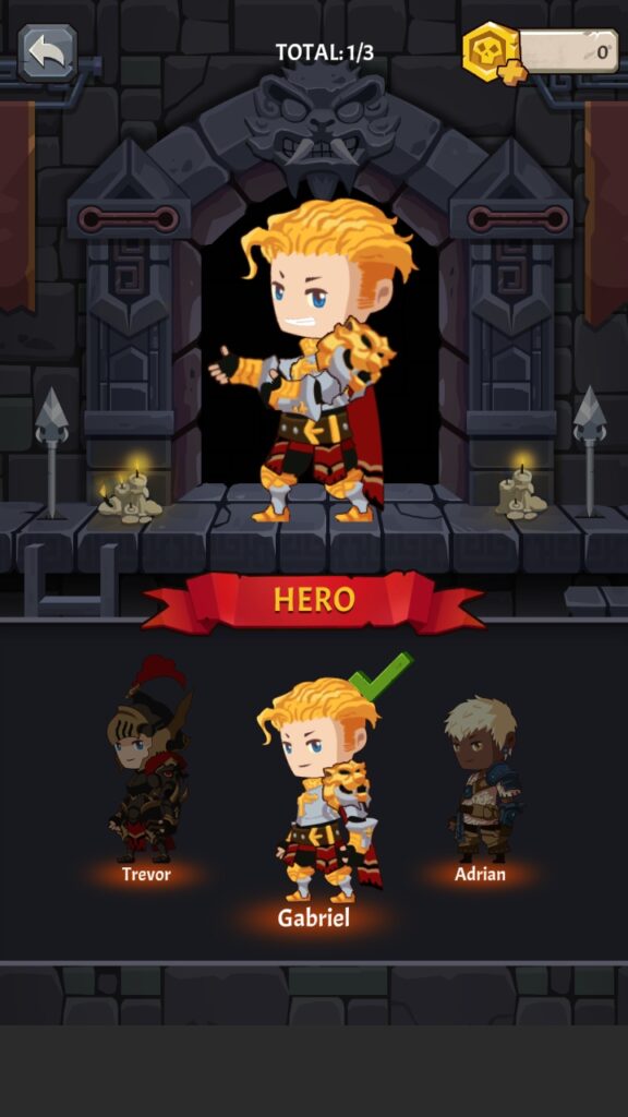تحميل How To Loot Pin Pull and Hero Rescue APK (إجمع النقود واحمي الأميرة) 6 تغيير الشخصية في اللعبة