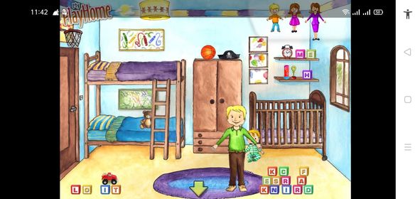 لعبة ماي بلاي هوم لايت My PlayHome Lite APK للاندرويد والايفون 8 غرفة النوم في لعبة ماي بلاي هوم بيت الدمية لايت